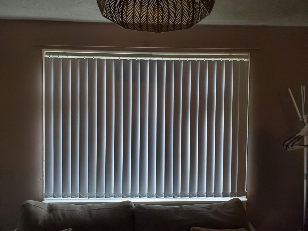 Blackout vertical blinds